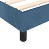 vidaXL Struttura Letto a Rete a Molle Blu Scuro 140x200 cm Velluto