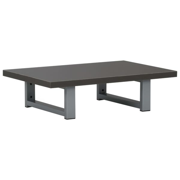 vidaXL Mobile da Bagno Grigio 60x40x16,3 cm