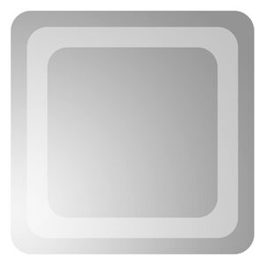 vidaXL Specchio da Bagno con Luci LED 30x30 cm