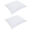 vidaXL Duvet Invernale con cuscino 3 pcs Bianco Microfibra