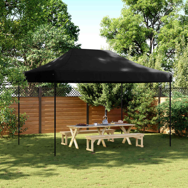 vidaXL Tenda Party Nero 279 x 410 x 315 cm Tessuto Oxford