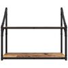 vidaXL Scaffale da parete Legno vecchio 60 x 21 x 51 cm