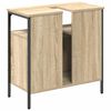 vidaXL Mobile da Bagno Beige 60 x 30 x 60 cm Legno multistrato