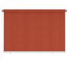 vidaXL Tenda a Rullo per Esterni 220x140 cm Terracotta HDPE