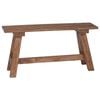 vidaXL panchina Naturale 92 x 23,5 x 45,5 cm Legno massello di mogano