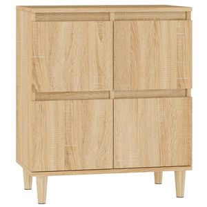 vidaXL Credenza Rovere Sonoma 60x35x70 cm in Legno Multistrato