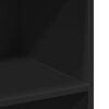 vidaXL Credenza Nera 70x41x93 cm in Legno Multistrato