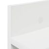 vidaXL Appendiabiti a muro Bianco 80 x 10,5 x 18 cm Legno multistrato