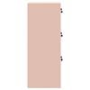 vidaXL Armadio per File con cassetto Rosa 45,5 x 42 x 106,5 cm