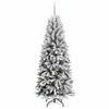 vidaXL Albero di Natale artificiale con 300 LED Bianco 210 cm