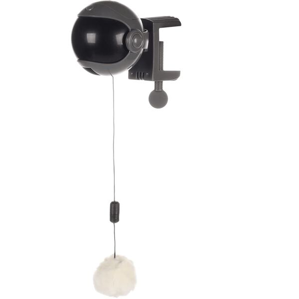 FLAMINGO Giocattolo Elettronico Interattivo per Gatti Yoyo Grigio