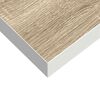 vidaXL Scaffale a Parete Rovere e Bianco 40x23x3,8 cm in MDF