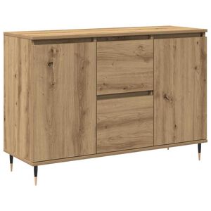vidaXL Credenza Rovere artigianale 101,5 x 35 x 70 cm