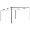 vidaXL Gazebo con Tetto 4x4 m Bianco 180 g/m²