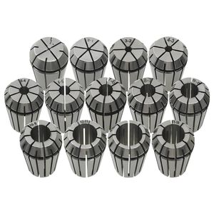 vidaXL Pinze per Colletti ER20 Set Utensili per Tornitura 13 pz