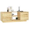 vidaXL Mobile Porta TV 110x30x40 cm in Legno Massello di Abete