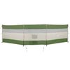 vidaXL Frangivento da Campeggio Verde 508x130 cm Impermeabile