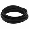vidaXL Cinturino in pelle Nero 1000 x 0,5 cm Pelle