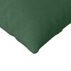 vidaXL Cuscini da Divano 2 pcs Verde Scuro 200 x 40 cm