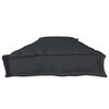 vidaXL Set di Cuscini per Pallet 2 pcs Nero 180 x 40 x 8 cm