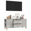 vidaXL Mobile per TV Grigio Cemento 102x44,5x50 cm Legno Multistrato