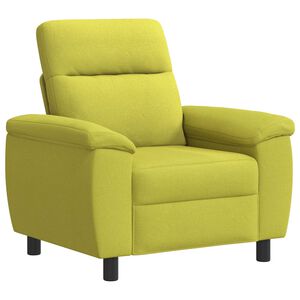 vidaXL Divano Verde chiaro 95 x 90 x 95 cm Tessuto