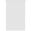 vidaXL Tenda a Rullo per Doccia 140x240 cm Bianco