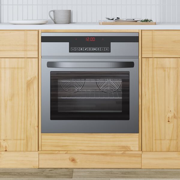 vidaXL Armadietto SKI Marrone Miele 60 x 46 x 81 cm Pino massello