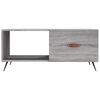 vidaXL Tavolino da Salotto Grigio Sonoma 90x50x40 cm Legno Multistrato