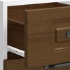 vidaXL Base da Cucina Kalmar Rovere Marrone in Legno Multistrato