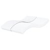 vidaXL Materasso in Schiuma Bianco 160x210 cm Durezza H2 H3