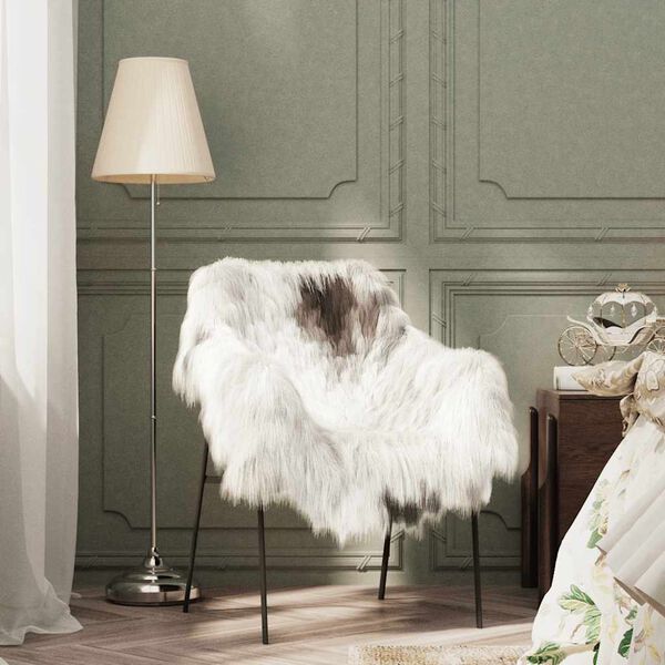 vidaXL Pelle di Montone Multicolore (60-70)x(90-100) cm