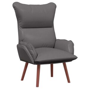 vidaXL poltrona Grigio 69 x 74 x 93 cm Pelle Artificiale