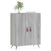 vidaXL Credenza Grigio Sonoma 69,5x34x90 cm in Legno Multistrato
