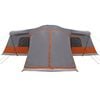 vidaXL Tenda con tetto Grigio e arancione 680 x 510 x 210 cm