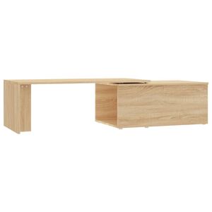 vidaXL Tavolino da Salotto Rovere Sonoma 150x50x35cm Legno Multistrato