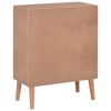 vidaXL Credenza con 5 Cassetti Marrone 60x30x78 cm in MDF