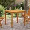 vidaXL Tavolo da Giardino 85x85x74 cm in Legno Massello di Acacia
