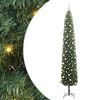 vidaXL Albero di Natale artificiale con 300 LED Verde 300 cm