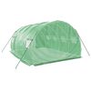 vidaXL Serra con Telaio in Acciaio Verde 12 m² 4x3x2 m
