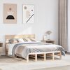 vidaXL Letto senza Materasso 120x190 cm in Legno Massello di Pino