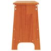 vidaXL Panca da Ingresso Marrone Cera 160x28x45 cm Legno Massello Pino