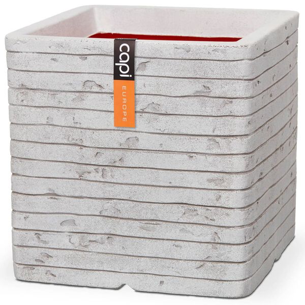 Capi Fioriera Nature Row Quadrata 40x40 cm Avorio KRWI903