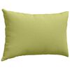 vidaXL Cuscini da Divano 2 pcs Verde chiaro 60 x 40 cm Tessuto