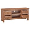 vidaXL Mobile Porta TV 100x30x45 cm Legno Massello di Mogano