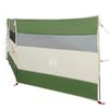 vidaXL Frangivento da Campeggio Verde 508x130 cm Impermeabile