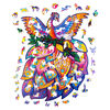 UNIDRAGON Puzzle in Legno 297 pz Fairy Bird King Size30x39 cm