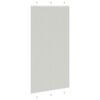 vidaXL Tenda Plissettata Grigio Chiaro 110x200 cm Larghezza Tessuto