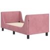 vidaXL Struttura letto per bambini con testata Rosa 70 x 140 cm