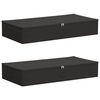 vidaXL Scatola di Stoccaggio 2 pz Tessuto non tessuto 90 x 48 x 15 cm